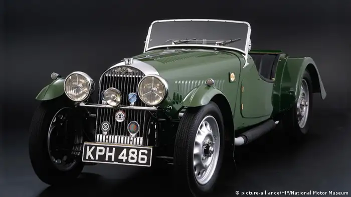 Britisches Automodell Morgan 4/4 (picture-alliance/HIP/National Motor Museum)