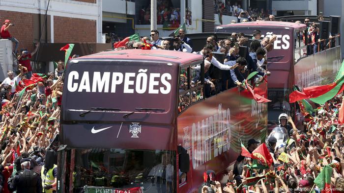 Portugal Lissabon Ankunft Nationalmannschaft EURO 2016