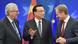 China Jean Claude Juncker, Li Keqiang und Donald Tusk beim EU-China-Gipfel China Jean Claude Juncker, Li Keqiang und Donald Tusk beim EU-China-Gipfel