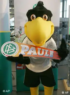 BdT Paule, neues Maskottchen der deutschen Fussball-Nationalmannschaft