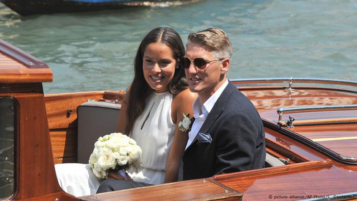 Italien Venedig Hochzeit Bastian Schweinsteiger und Ana Ivanovic