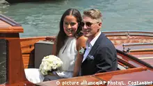Italien Bastian Schweinsteiger und Ana Ivanovic heiraten in Venedig