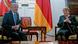 Chilean President Michelle Bachelet (R) meets with German President Joachim Gauck at La Moneda palace in Santiago on July 12, 2016 Chilean President Michelle Bachelet (R) meets with German President Joachim Gauck at La Moneda palace in Santiago on July 12, 2016