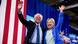 USA Portsmouth Hillary Clinton und Bernie Sanders USA Portsmouth Hillary Clinton und Bernie Sanders