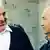 Helmut Kohl conversando com Gorbachov
