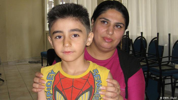 Türkei Lina und ihr Sohn Aras in Istanbul