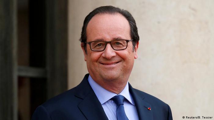 Frankreich Francois Hollande Staatspräsident