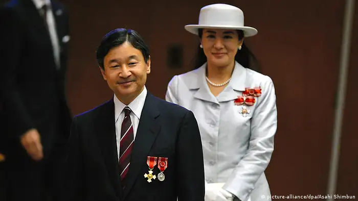 Japan's Crown Prince Naruhito 