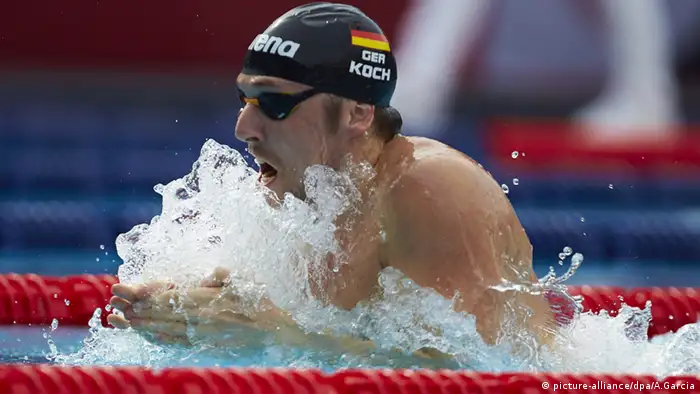 Marco Koch Schwimmer Barcelona 