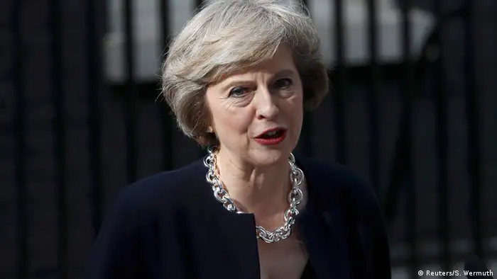 Großbritannien Theresa May Downing Street 10