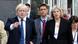 Theresa May e Boris Johnson (esq.): agora premiê e ministro do Exterior Theresa May e Boris Johnson (esq.): agora premiê e ministro do Exterior