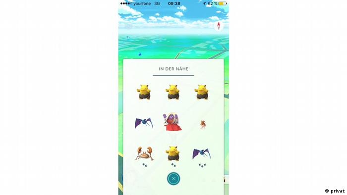 Diese Pokémons befinden sich in deiner Gegend 