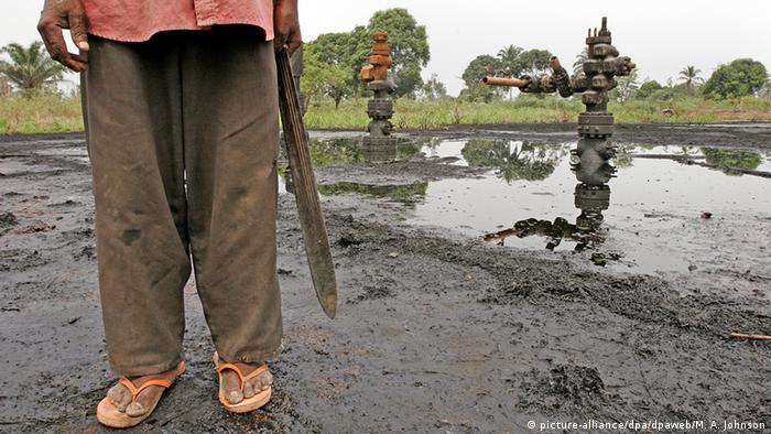 Nigeria Ölverschmutzung Öl Ogoniland