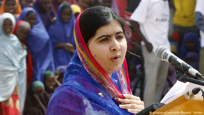 Malala Yousafza Nobelpreisträgerin in Kenia