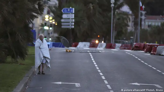 Frankreich Anschlag Lastwagen-Attacke in Nizza