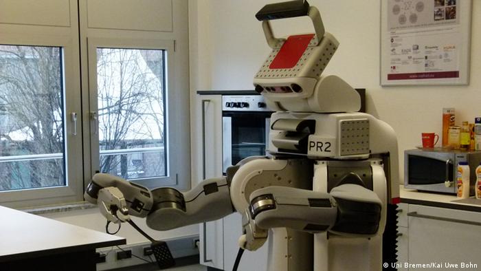 Deutschland Uni Robot PR2 (Uni Bremen/Kai Uwe Bohn)