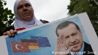 Türken in Berlin gegen den Putsch