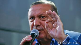 Türkei Istanbul Rede Erdogan zu Anhängern nach Putsch