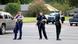 Baton Rouge USA Polizei auf der Straße Baton Rouge USA Polizei auf der Straße