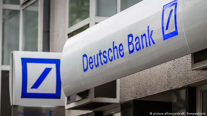Symbolbild Das Logo der Deutschen Bank