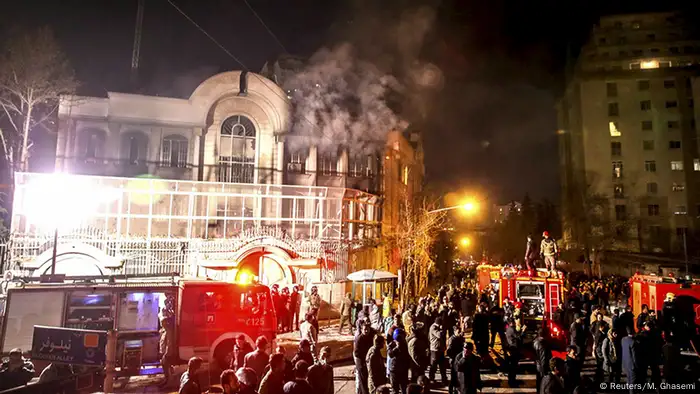 Iran - Botschaft Saudi-Arabien (Reuters/M. Ghasemi)