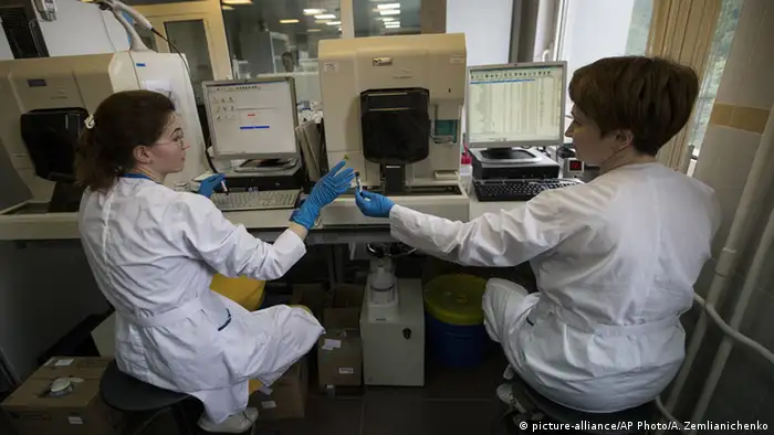 Russland Moskau Anti-Doping Labor