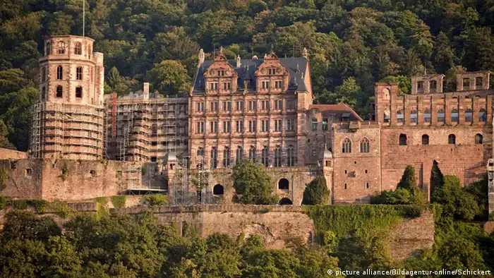 Castillo de Heidelberg.
