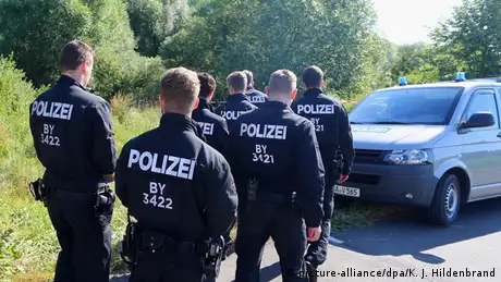 Deutschland Attacke in Regionalzug bei Würzburg