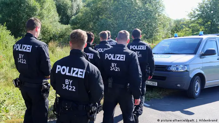 Deutschland Attacke in Regionalzug bei Würzburg