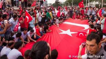 Türkei Stimmung auf dem Taksim-Platz in Istanbul