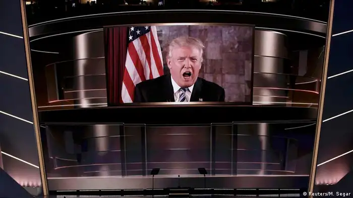 USA Donald Trumps Rede über seine Nominierung