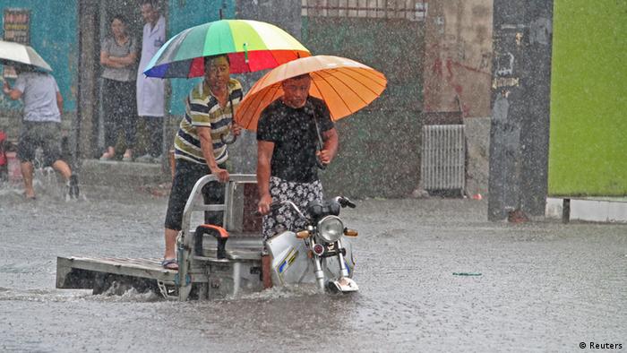 China Überschwemmung in Peking