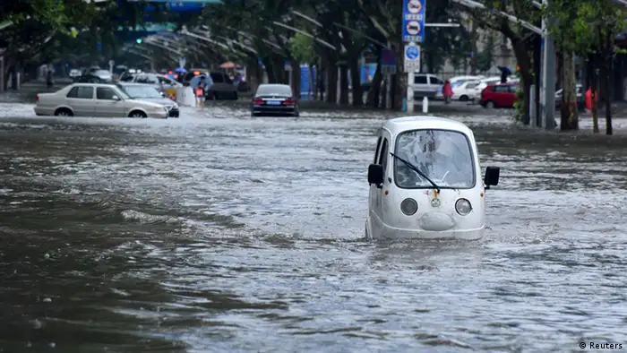 China Überschwemmung in Handan
