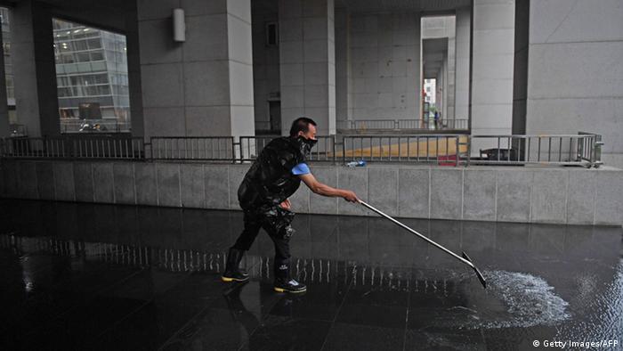 China Überschwemmung in Peking