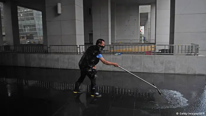 China Überschwemmung in Peking