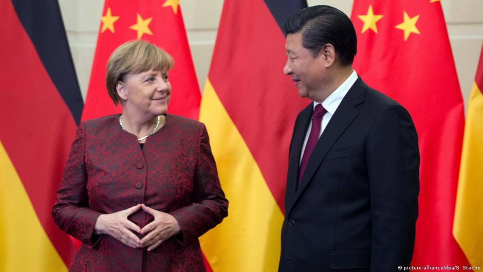 前總理默克爾的最重要目標就是：確保德國經濟能夠擁有巨大無比的中國市場。所以她尋求和習近平緊密肩並肩。