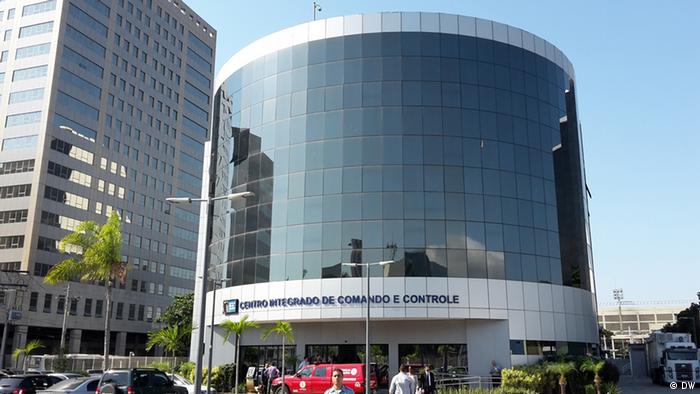 Brasilien: Hauptgebäude CICC - Kommandozentrale Sicherheit in Rio de Janeiro, Foto: DW