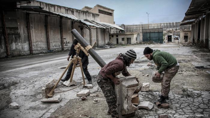 Syrien Aleppo Rebellen