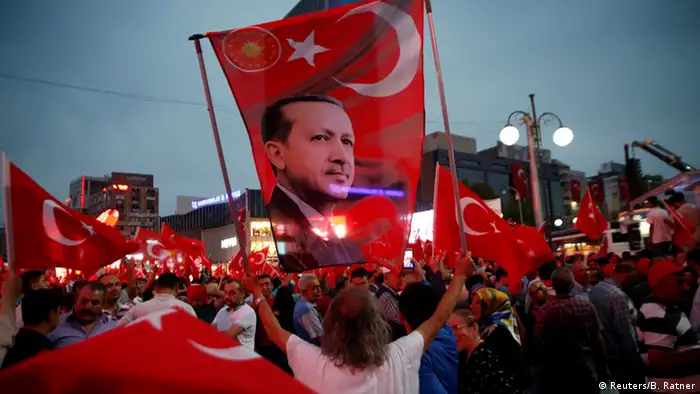 Türkei Anhänger Erdogan