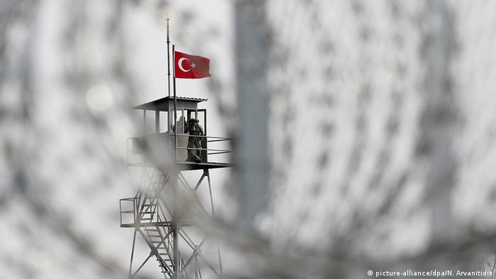 Türkei Grenze Wachturm