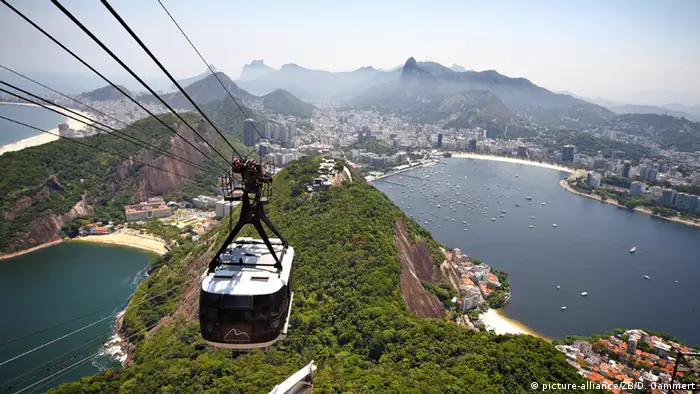 Brasilien Urlaubsland Rio de Janeiro Guanabara Bucht