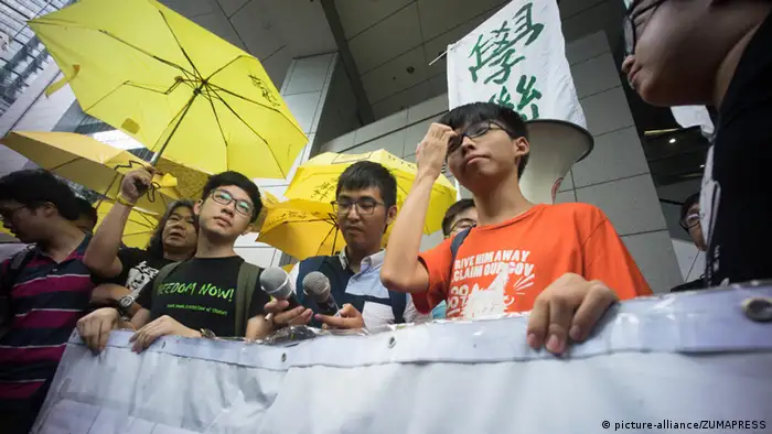 Hong Kong Studenten Aktivismus
