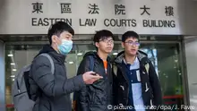 香港法院拒绝对三学运领袖改判即时监禁