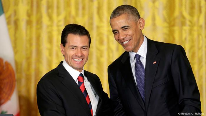 USA Washington PK Präsident Barack Obama und Enrique Pena Nieto (Reuters/J. Roberts)
