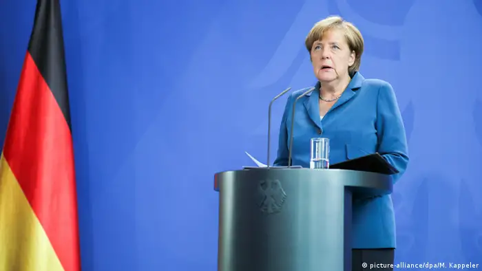 Nach Schießerei in München Angela Merkel 