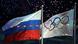 Российский и олимпийский флаги Российский и олимпийский флаги