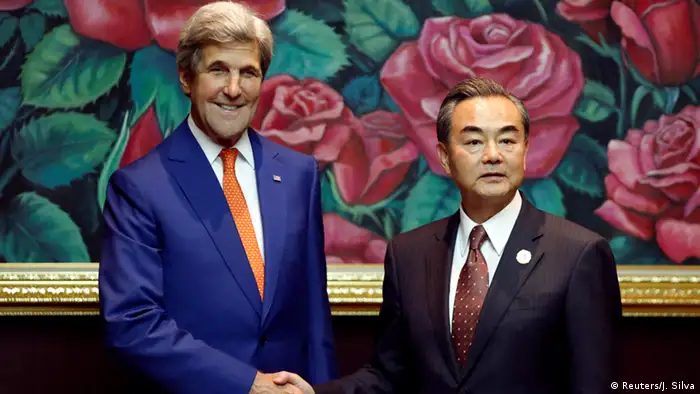 Laos ASEAN-Treffen der Außenminister Kerry mit Wang Yi