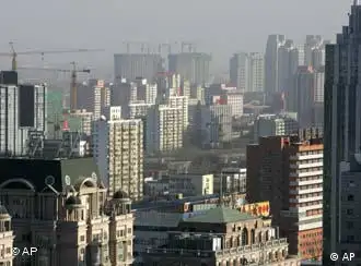 Wirtschaft in China Blick auf Peking