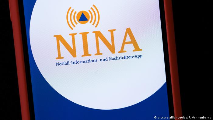 Deutschland Notfall-Informations- und Nachrichten-App NINA