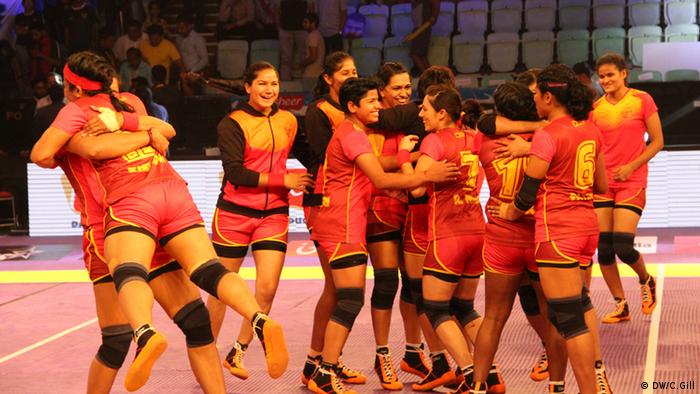 Rekordzuschauerzahlen für Frauen-Liga Kabaddi Indien 